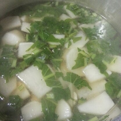 めっちゃ寒いので体が温まるスープが飲みたくて作りました！簡単に作れたので、またリピします！